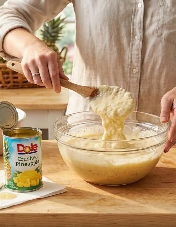 Pinapple Angel Food Cake Only 2 Ingredients