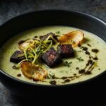 Potato Leek Black Pudding Soup