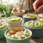 Soft Green Egg Bake