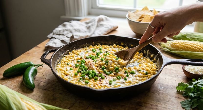 Spicy Jalapeno Cream Corn