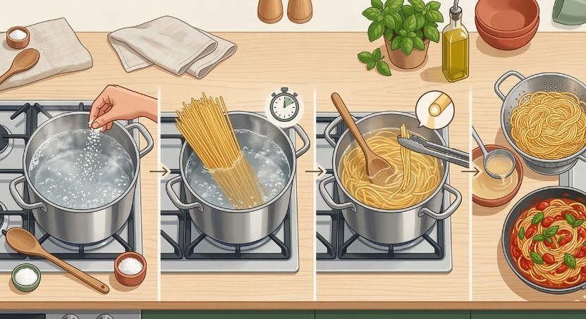 Pasta Dinner Process Step-by-Step Guide to Perfect Pasta Every Time
