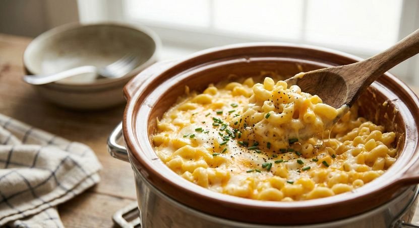 Ultra Creamy Mac N Cheese In The Slow Cooker