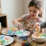 Whipped Cream Dyed Eggs Safer Alternative Shaving Cream Eggs