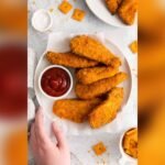 Air Fryer Cheez It Crusted Chicken Tenders