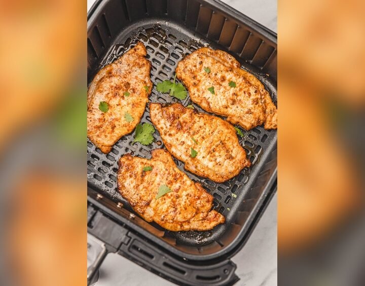 Air Fryer Thin Pork Chops