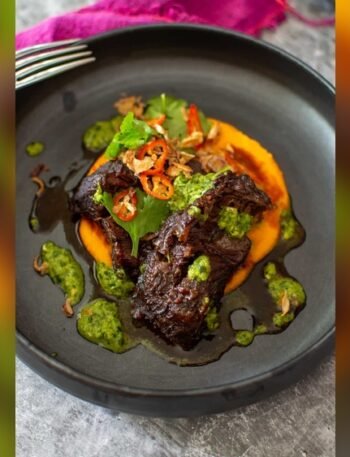 Asian Slow Cooked Beef Cheeks