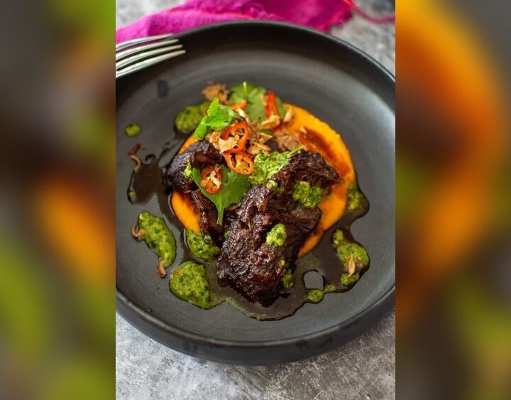 Asian Slow Cooked Beef Cheeks