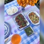 Asian Style Grilled Lamb Chops With Herb Sauce Slaw