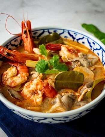 Authentic Tom Yum Goong Soup Recipe (Spicy Thai Shrimp Soup)