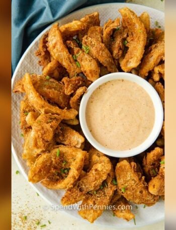 Blooming Onion Bites With Dipping Sauce