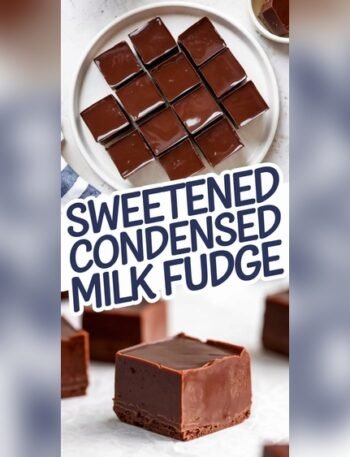 Creamy Sweetened Condensed Milk Fudge A Smooth 3 Ingredient Chocolate Treat