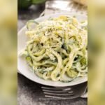 Creamy Zucchini Noodles Ready 3 Minutes