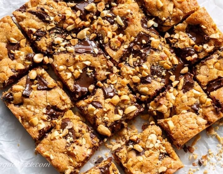 Dark Brown Roasted Squares