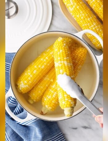 Easy Boiled Corn On The Cob