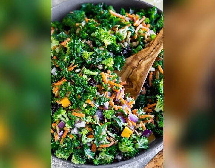 Easy Kale Salad With Fresh Lemon Dressing