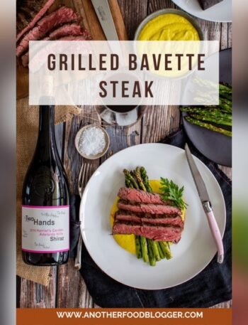 Grilled Bavette Steak Corn Puree