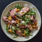Grilled Lamb Roasted Veg Salad
