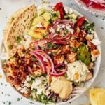 Harissa Honey Chicken Cava Bowl