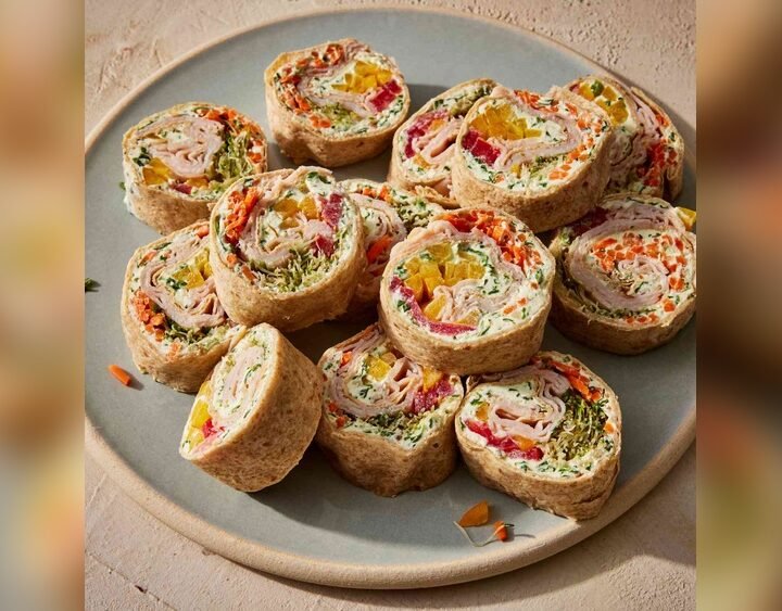 Healthy Turkey Pinwheels Recipe