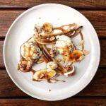 Hotcrossbun Oliveoil Icecream Saltedcaramelsauce