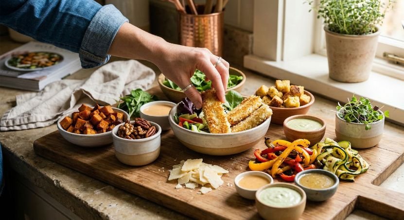 how to make a salad for someone who doesn't like salad