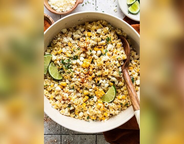 Mexican Street Corn Pasta Salad