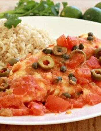 Pescado A La Veracruzana Veracruz Style Fish