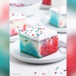Red White And Blue Poke Cake
