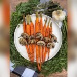 Roasted Garlic Carrots And Mushrooms