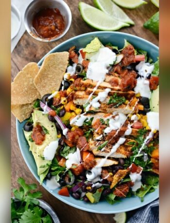 Taco Salad With Salsa Ranch