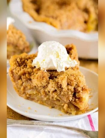 The Best Apple Crunch Pie Ever