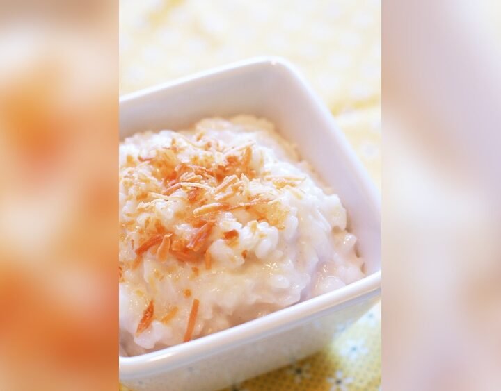 Vanilla Coconut Rice Pudding