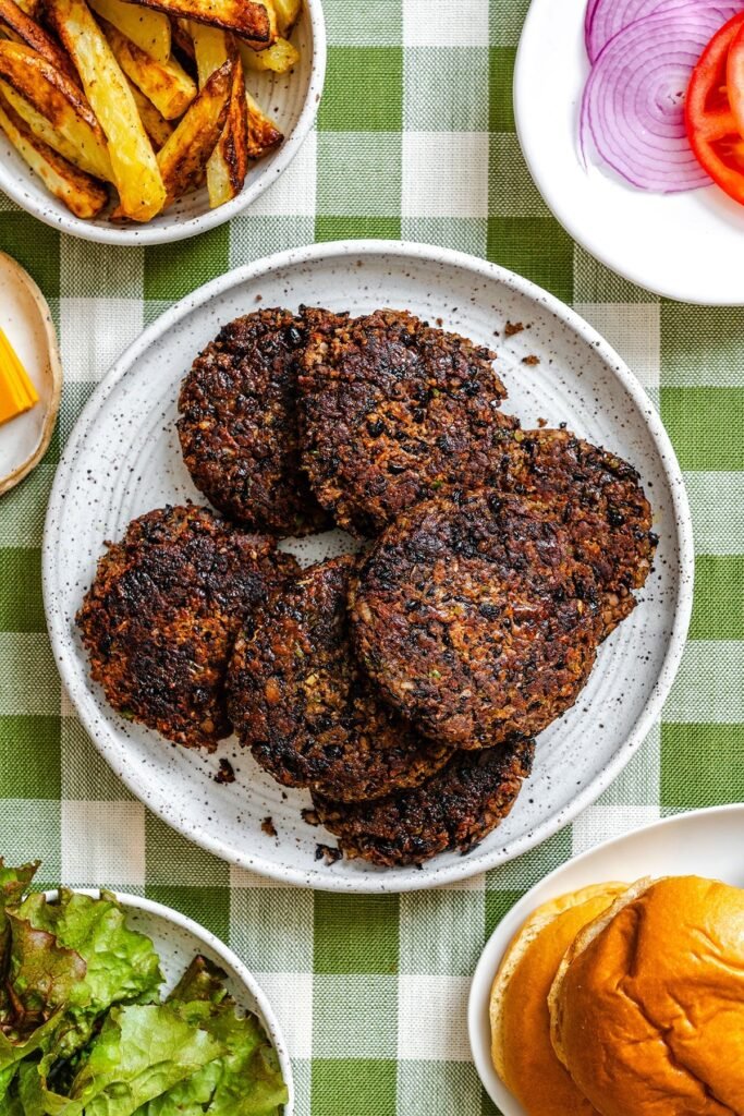 30-Minute Black Bean Burgers (No Oats!)