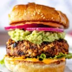The Ultimate High-Protein Black Bean Burger (Non-Mushy & Grill-Ready!)