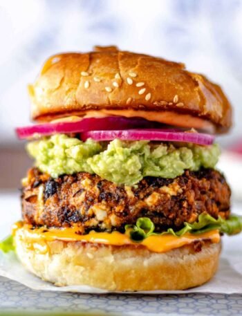 The Ultimate High-Protein Black Bean Burger (Non-Mushy & Grill-Ready!)