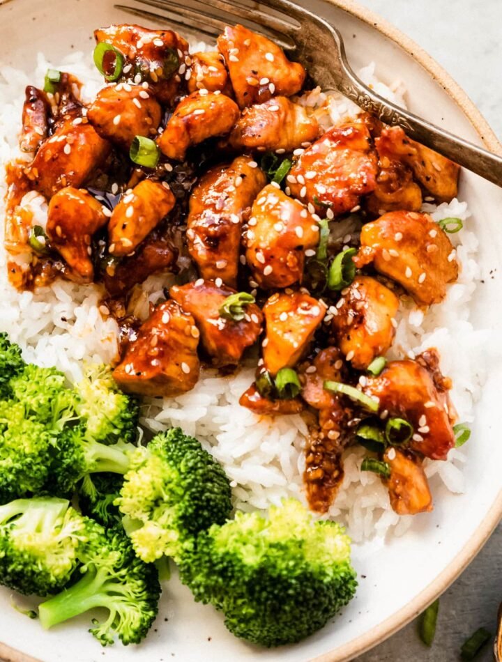 Healthy Sesame Chicken