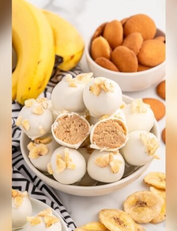 Easy Banana Pudding Truffles