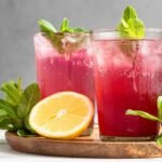 Ginger Hibiscus Lemonade Drink Recipe