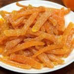 Homemade Sour And Sweet Orange Candies