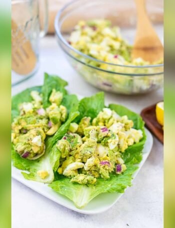 Keto Avocado Egg Salad Recipe