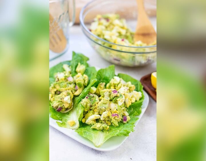 Keto Avocado Egg Salad Recipe