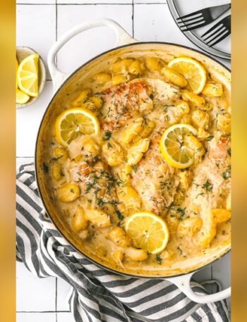 Lemon Chicken Gnocchi