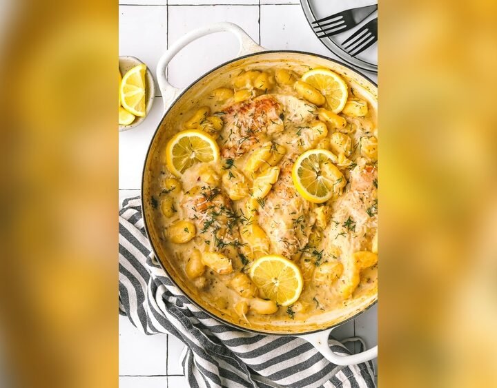 Lemon Chicken Gnocchi