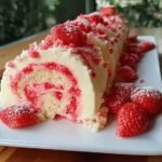 Strawberry Shortcake Cheesecake Sushi Rolls