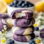 Healthy Lemon Blueberry Cheesecake Cookies (Bakery-Style Made Simple)