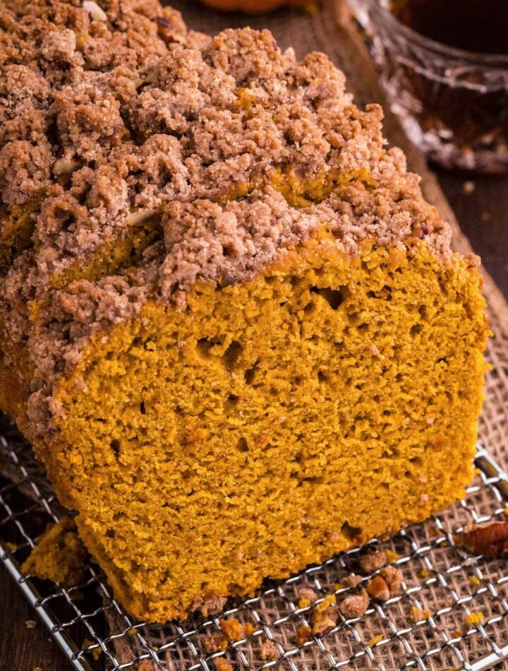 Easy Cinnamon Swirl Pumpkin Bread Recipe (The Cutest Mini Loaves!)