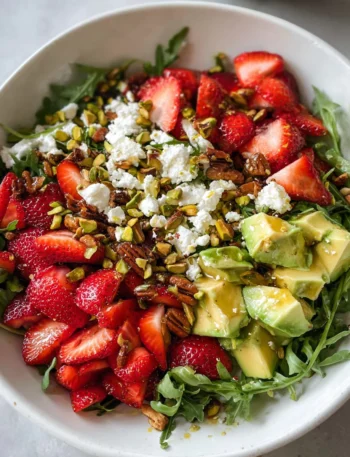 Strawberry Crunch Salad With Champagne Vinaigrette
