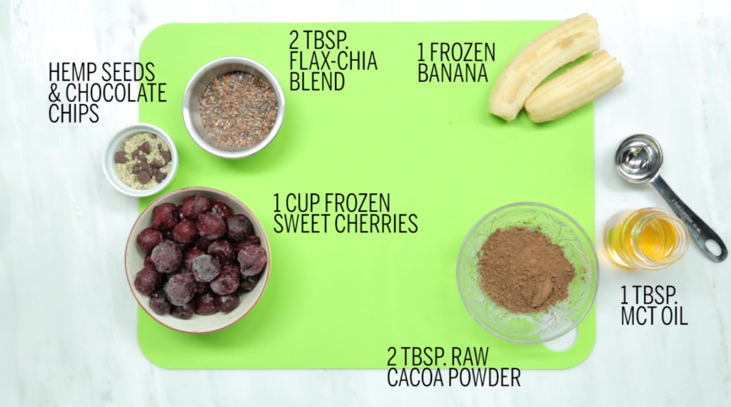 Chocolate Cherry Smoothie Bowl