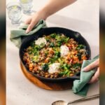 Easy Ground Turkey Sweet Potato Skillet One Pan Recipe (Healthy Dinner!)