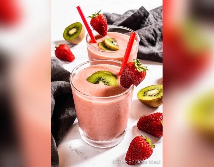 Strawberry Kiwi Smoothie